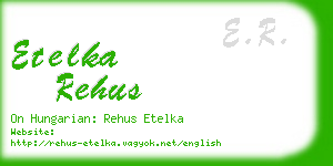 etelka rehus business card